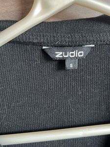 Zudio Black Stylish Crop Top
