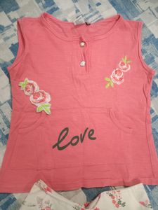 Cotton Skirt Top