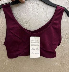Burgundy Comfort Sports Bra Set Of 3
