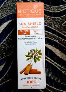 Sunscreen (Biotique)