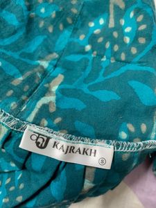 Blue Greenish Tie On Top