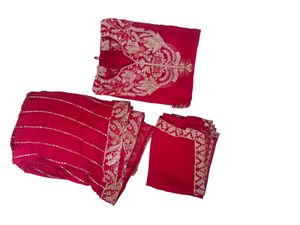 Red Sharara Kurta Set