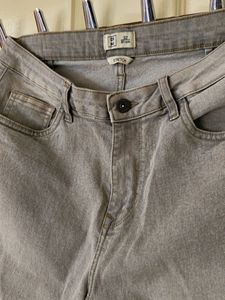 Light Grey Colour, Culottes Pants