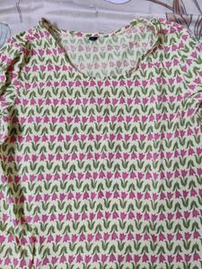 Tulips Print Kurti
