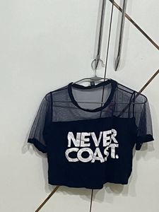 Plain Top With Short Sleeves