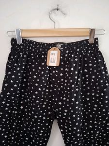 Printed Pant For Women Color Black