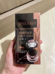 Swiss Beauty Eyebrow And Gel Eyeliner 2 In 1