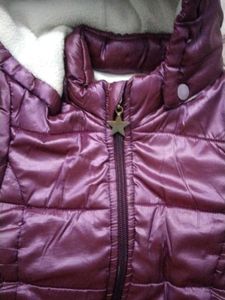 Cute Purple Puffer Jacket