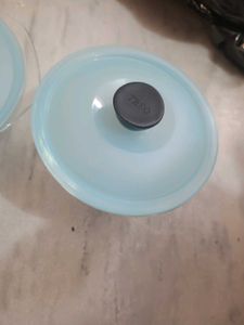 3 Dinner Glass Containers with Lids