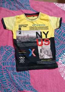 Combo Of 5 Tshirt For 4 To  Year Boys