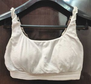 H&M Off White Ribbed Bralette 🤍