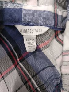 Aeropostale Unisex Checkered Shirt