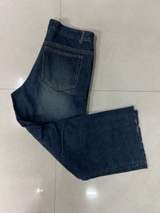 Wide Leg Denim Jeans