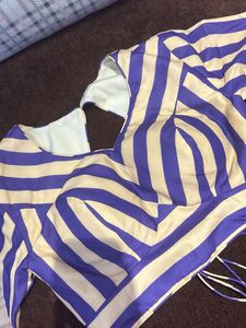 Striped Crop Top