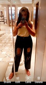 Sale 🔥 Branded Denim Blue Distressed High Rise
