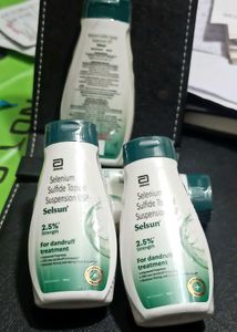 Selsun Dandruff Treatment 4pcs bundle