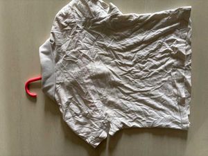 Casual White Polo T-Shirt