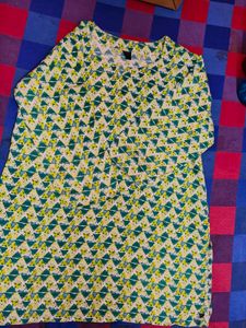 Rayon Green Kurti
