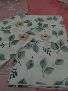 Flower Printed Double Bedsheet