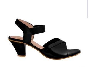 Black Ankle Strap Heels