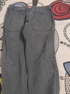 Gray Wrangler Elastic Waist Pants