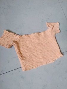 Cute Off shoulder Top 🍊
