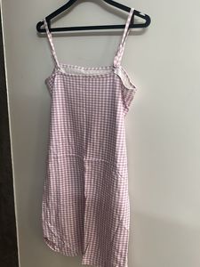 Gingham Slip Dress