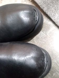 Black Chelsea Platform Boots