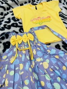 Girls Yellow Dress 👗