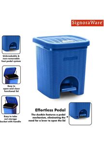 Blue Pedal Bin for home &amp; kitchen