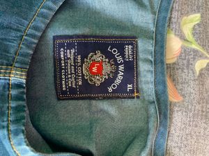 Long Jeans Top ,blue Colour