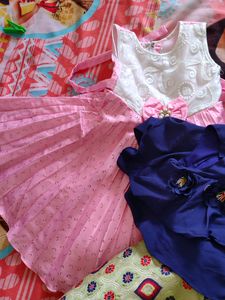 Combo Of 3 Frocks