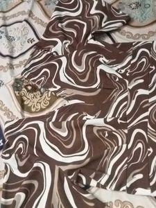 Abstract Swirl Dress