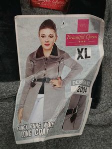 Beautiful Queen Wool Long Coat