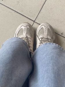 Red Tape White Chunky Sneakers