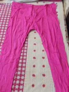 Pink &amp; Gold Anarkali Kurti