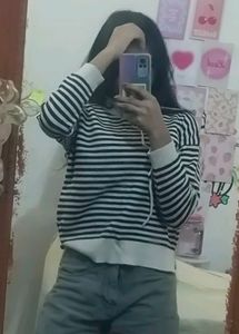 Striped Long Sleeve Top