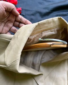 vero moda leather blazer