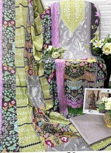 Pakistani Cotton Unstitched Dress Material