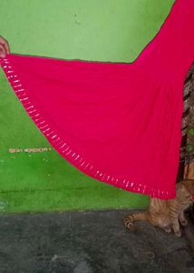 Frock and garara dress with duptta