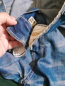 People Authentic Blue Banana Fit Jeans
