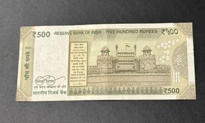 500 Rs Error Note Check Serial Number