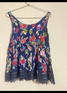 Beach Wear Fancy Sleeveless Crop Top