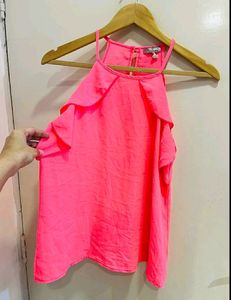 Pink Ruffle Beautiful Top