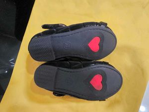 Black Sandle- Kids ( Size-21)