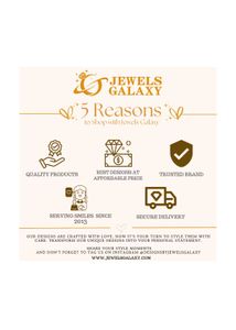 Elegant Gold-Tone Earring Set by Jewels Galaxy ✨