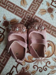 Cute Pink Baby Shoes