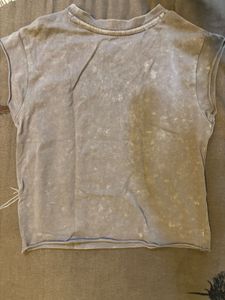 Tie - Dye cropped tee