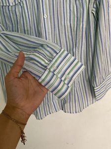 women Striped Casual Shirt
