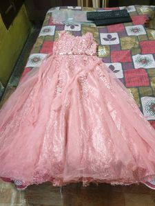 Elegant Pink Formal Gown